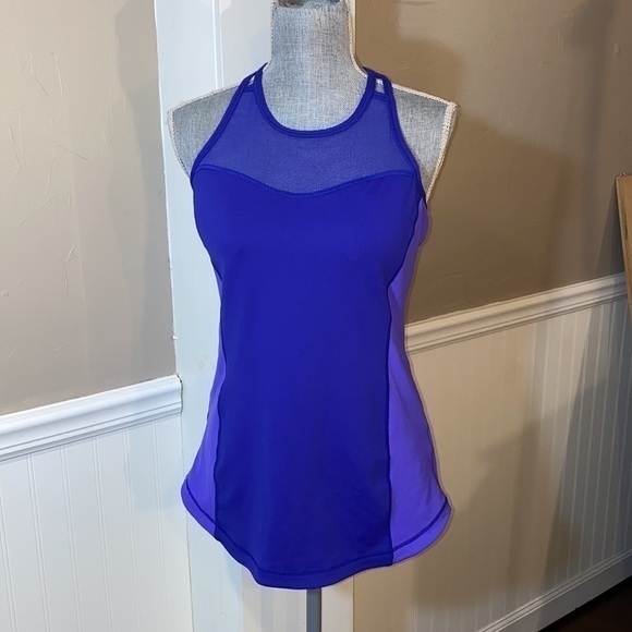 CALIA by Carrie Underwood Strap Back Double Layer Tank Top NEW - Picture 3 of 9